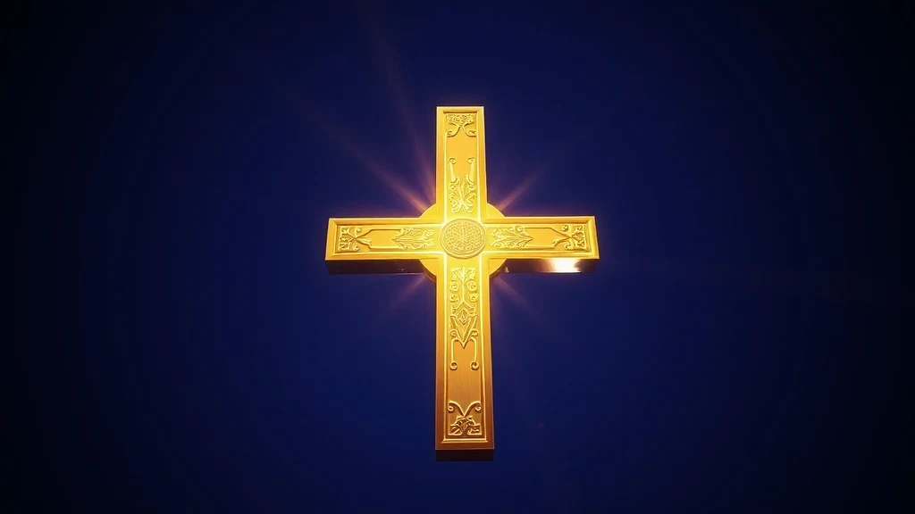 Dream symbol: gold bright cross: intro