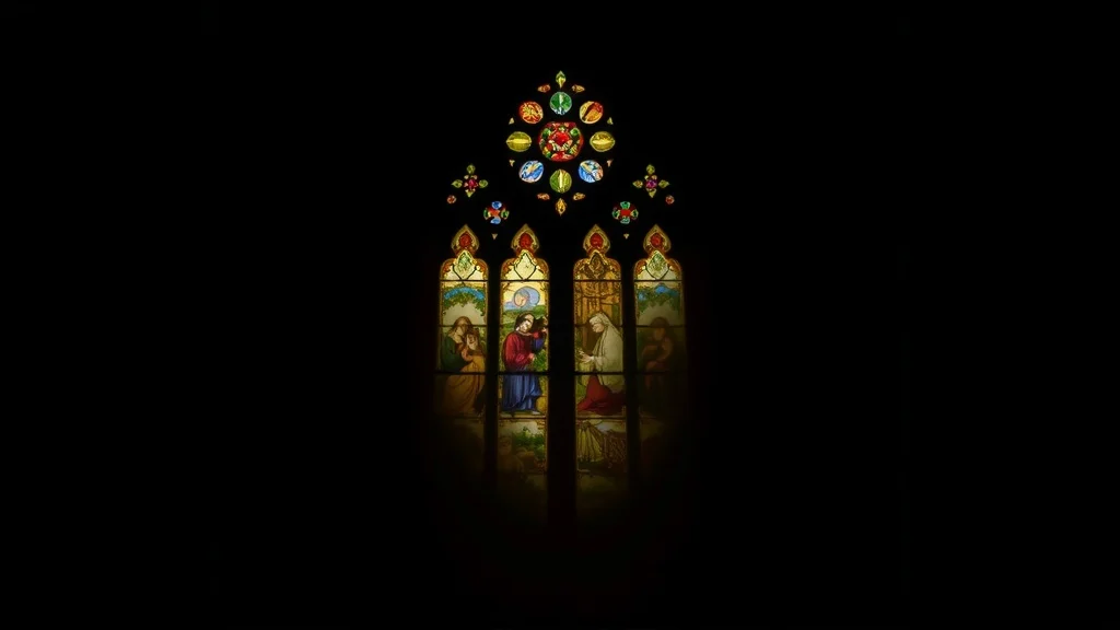 Dream symbol: stained glass windows: scenarios: Dream of a Dark Stained Glass Window