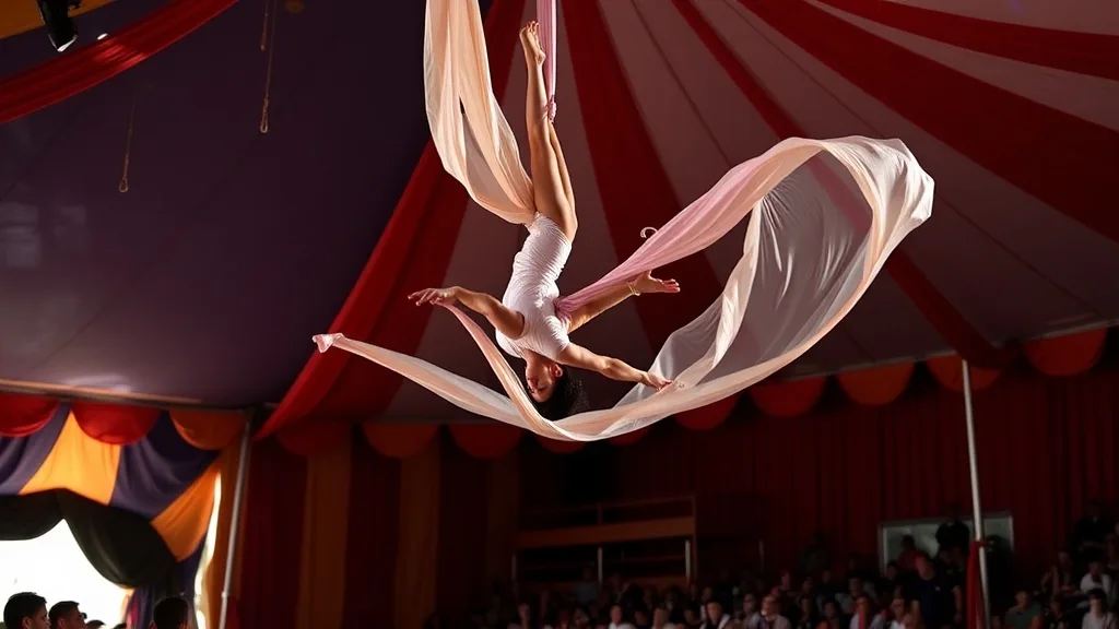 Dream symbol: acrobatic silk: scenarios: Dream of Flying on Acrobatic Silk