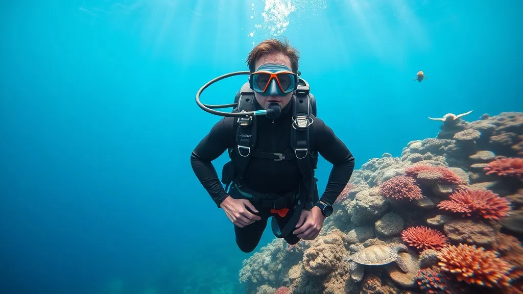 Dream symbol: diving gear: scenarios: Dream of Diving Gear Symbolizing Preparedness
