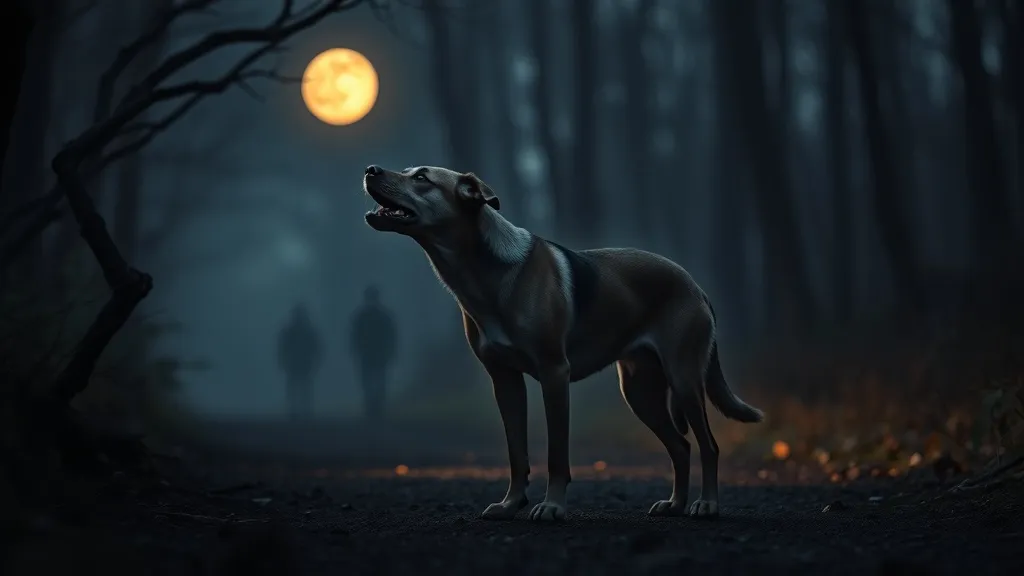 Dream symbol: dog howling: scenarios: Dream about a Dog Howling with Fear