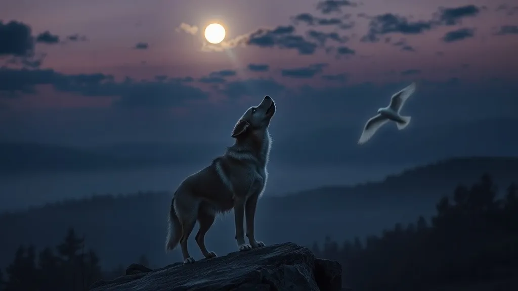 Dream symbol: dog howling: symbolism: Symbol of Vigilance and Alertness