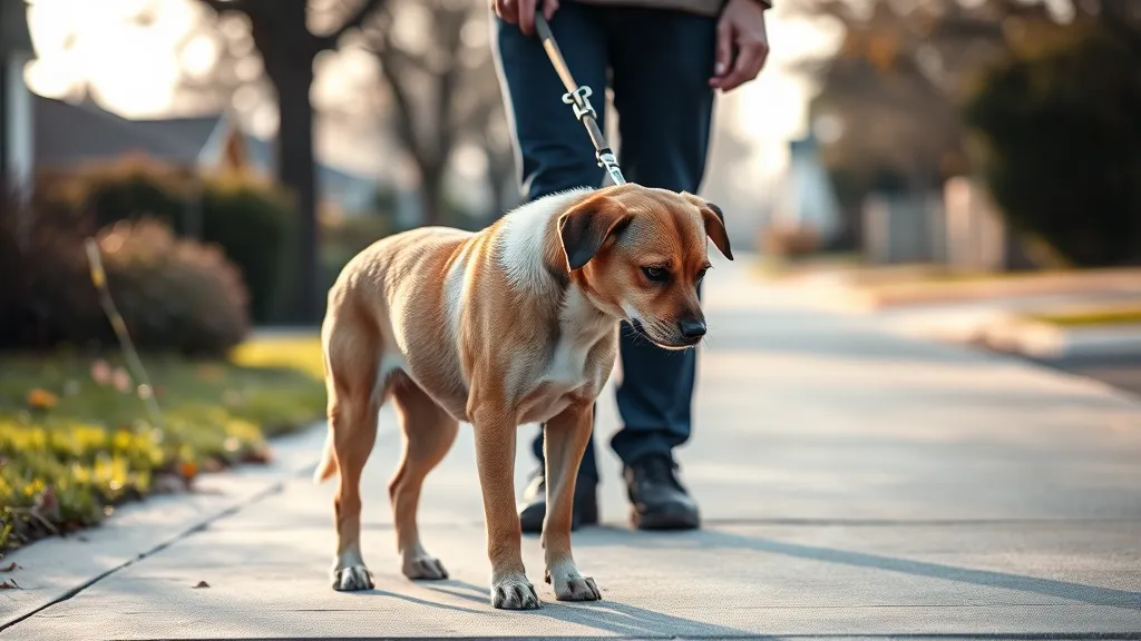 Dream symbol: dog on a leash: scenarios: Dream about a Dog Refusing to Walk on a Leash