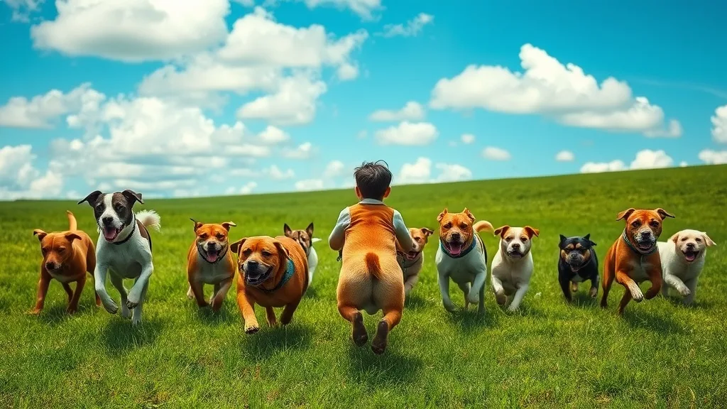 Dream symbol: dogs running away: scenarios: Dream of Dogs Running Away from Someone