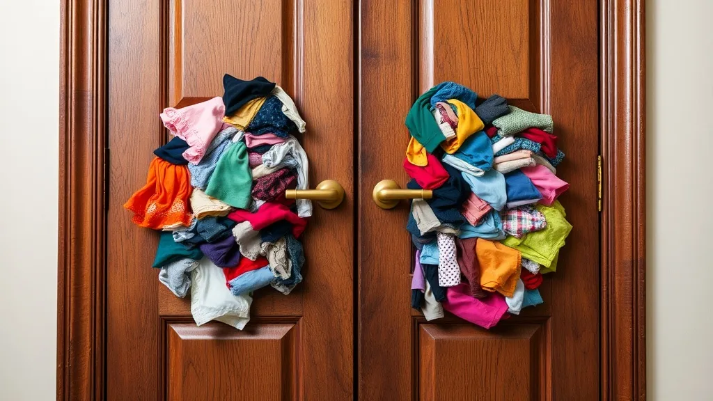Dream symbol: doors with clothes: scenarios: Dream of Clothes Trapped Behind a Closed Door