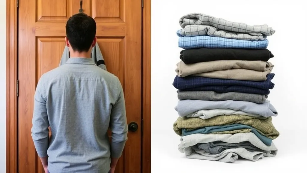 Dream symbol: doors with clothes: symbolism: Transformation and Change