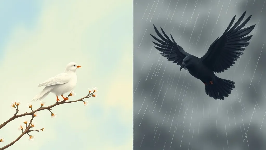 Dream symbol: doves or birds: symbolism: The Bird's Action in the Dream