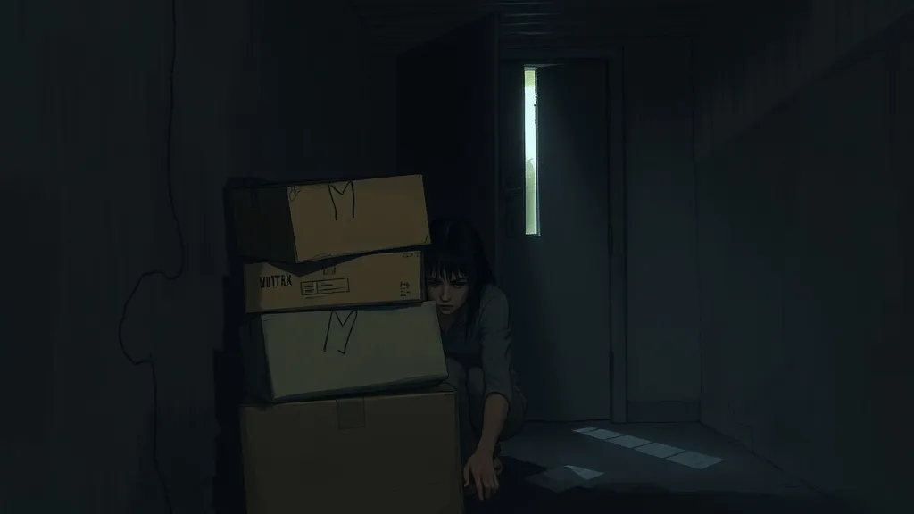 Dream symbol: downstairs scene: scenarios: Dream about Hiding Downstairs from Someone