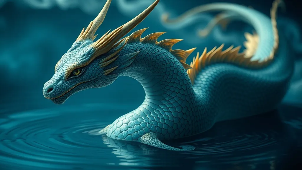 Dream symbol: dragon or fish resemblance: symbolism: Transformation and Metamorphosis: Dragon-Fish Hybrid