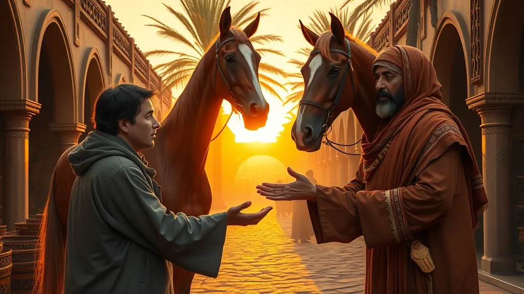 Dream symbol: arabian horses: scenarios: Dream of Buying an Arabian Horse