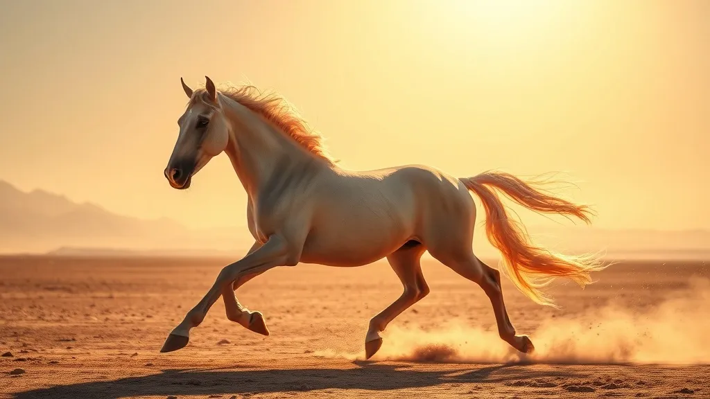 Dream symbol: arabian horses: symbolism: Symbol of Freedom and Noble Spirit