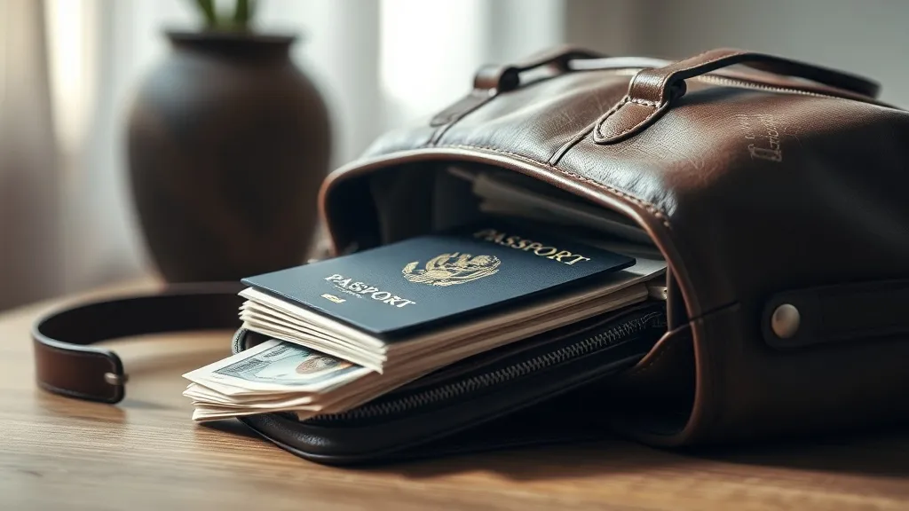 Dream symbol: bag with passport and money: intro