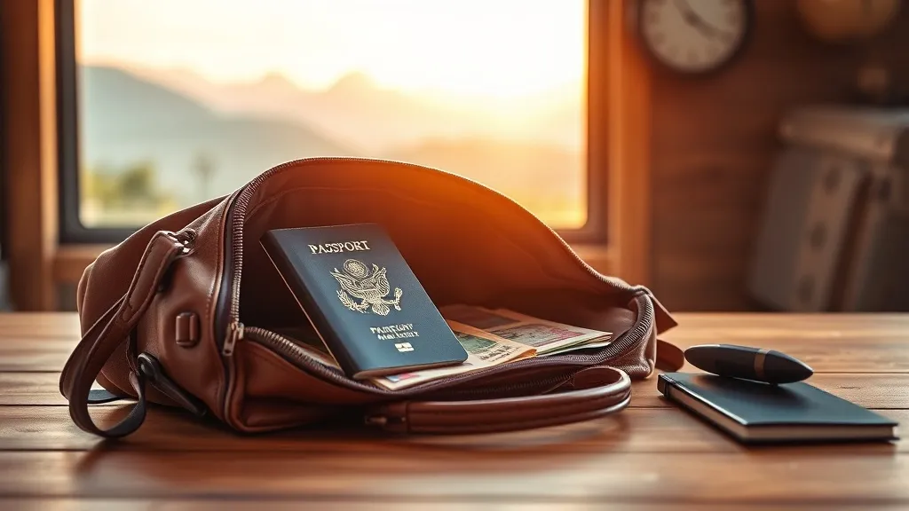 Dream symbol: bag with passport and money: symbolism: Embarking on New Journeys and Adventures