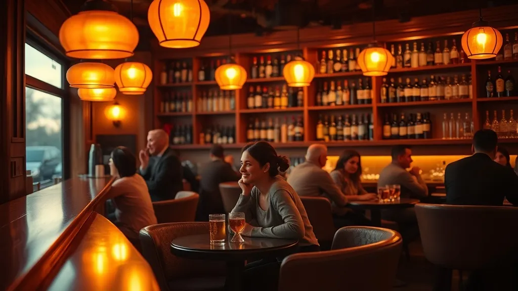 Dream symbol: bar room: scenarios: Dream about Meeting a Lover in a Bar Room