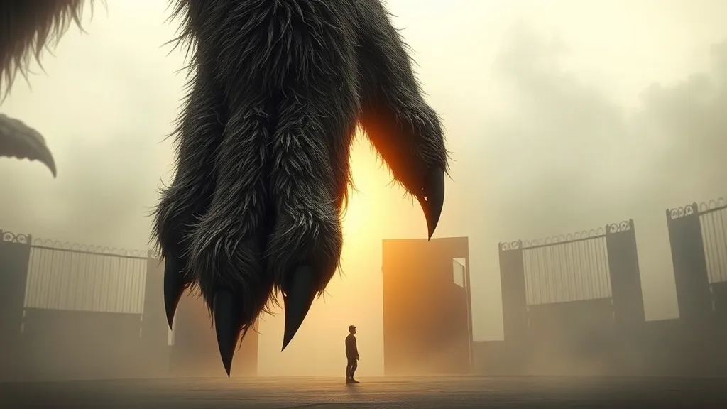 Dream symbol: big paw: symbolism: Warning of Boundary Invasion or Vulnerability