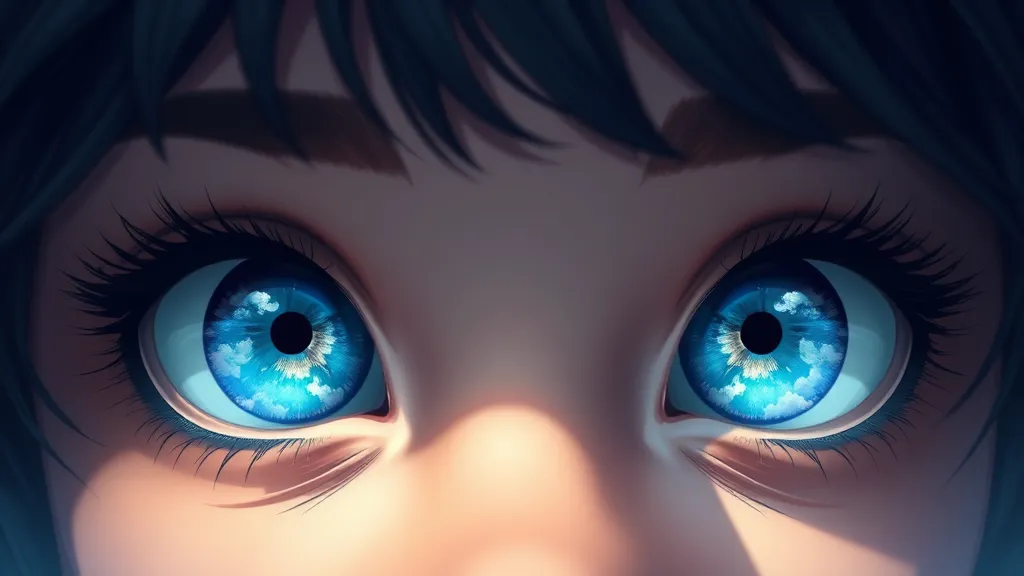 Dream symbol: bright sky blue eyes: intro