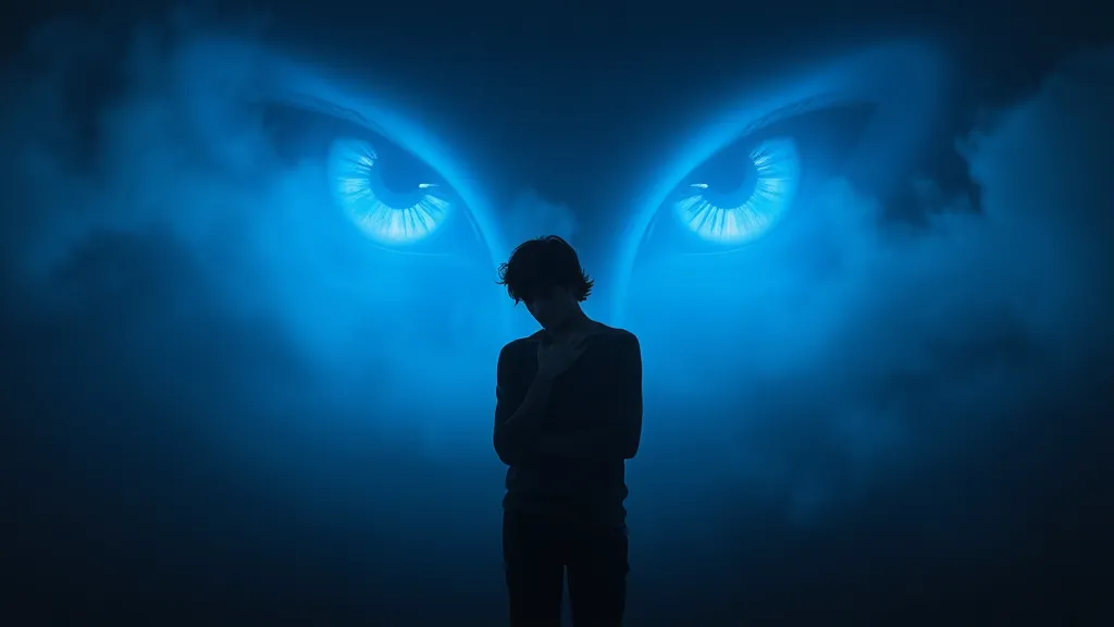 Dream symbol: bright sky blue eyes: scenarios: Dream about Being Watched by Bright Sky Blue Eyes