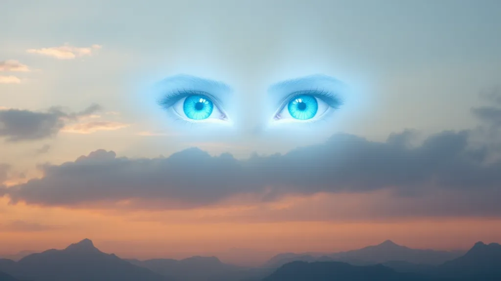 Dream symbol: bright sky blue eyes: symbolism: Spiritual Awakening and Higher Perception