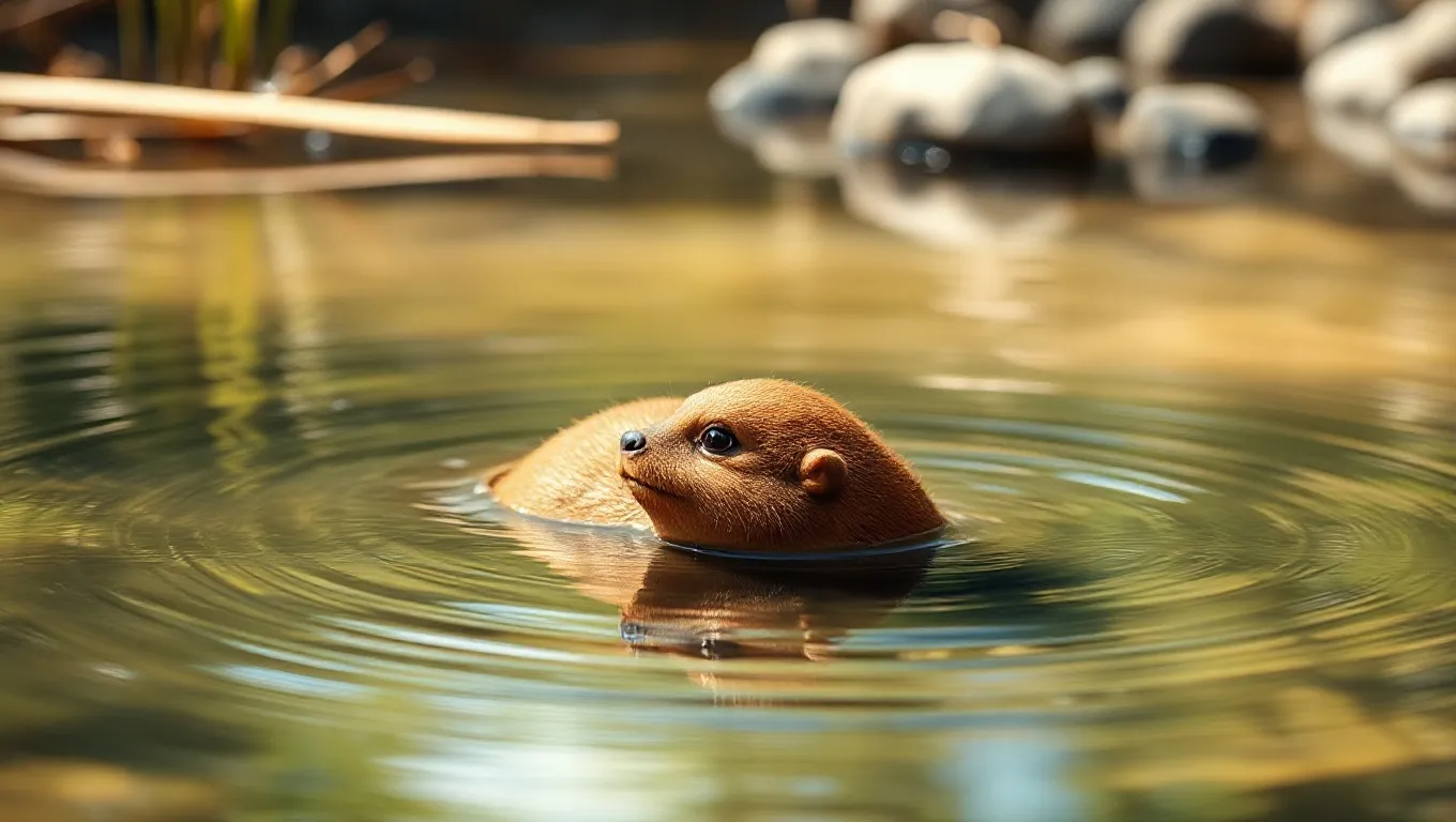 Dream symbol: brown creature: scenarios: Dream about a Brown Creature in Water