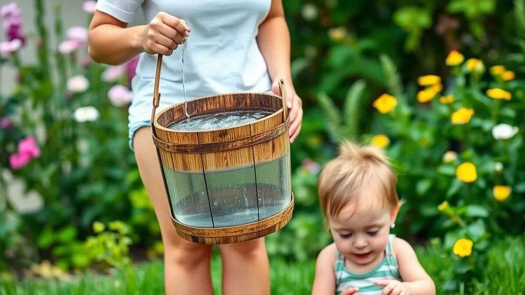 Dream symbol: bucket of water: demographics: Parents of Young Children