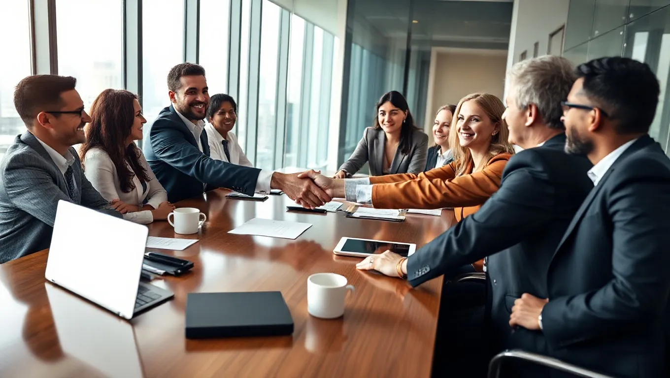 Dream symbol: business people: scenarios: Dream about Negotiating with Business People