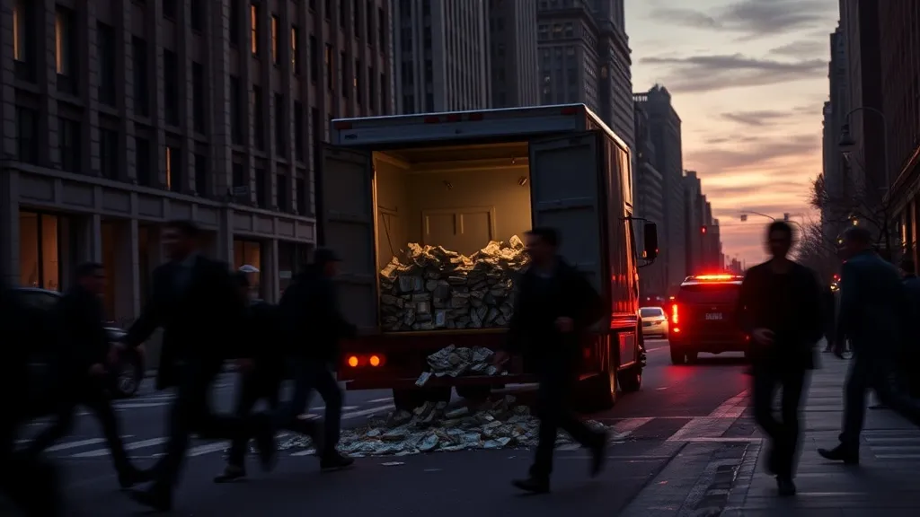 Dream symbol: cash truck: scenarios: Dream about a Cash Truck Being Robbed