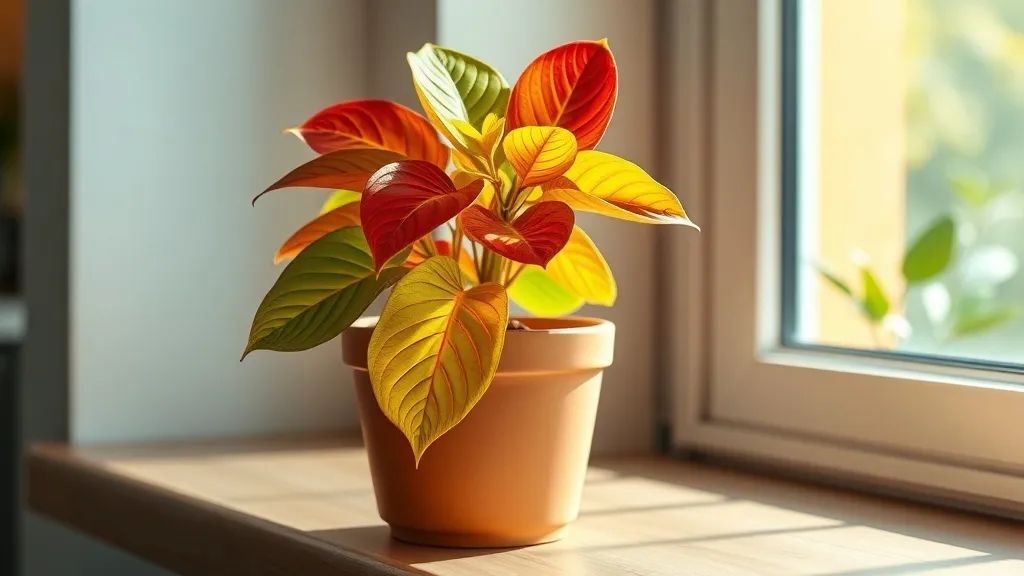 Dream symbol: croton: scenarios: Dream about Croton Plant in a Pot
