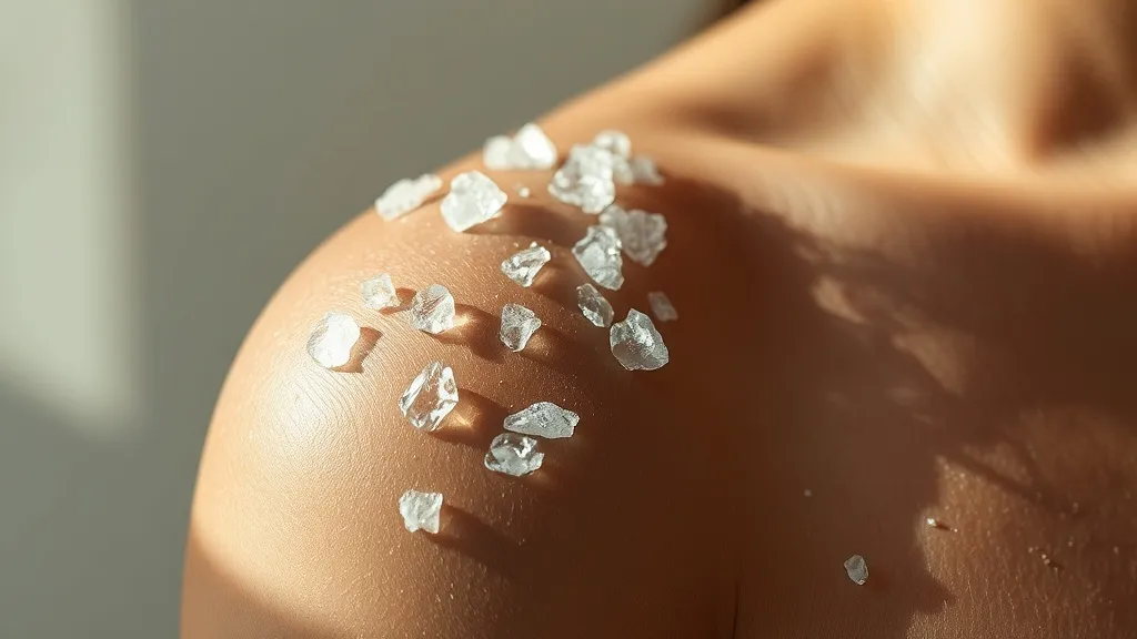 Dream symbol: crystallized salt: scenarios: Dream about Crystallized Salt on Skin