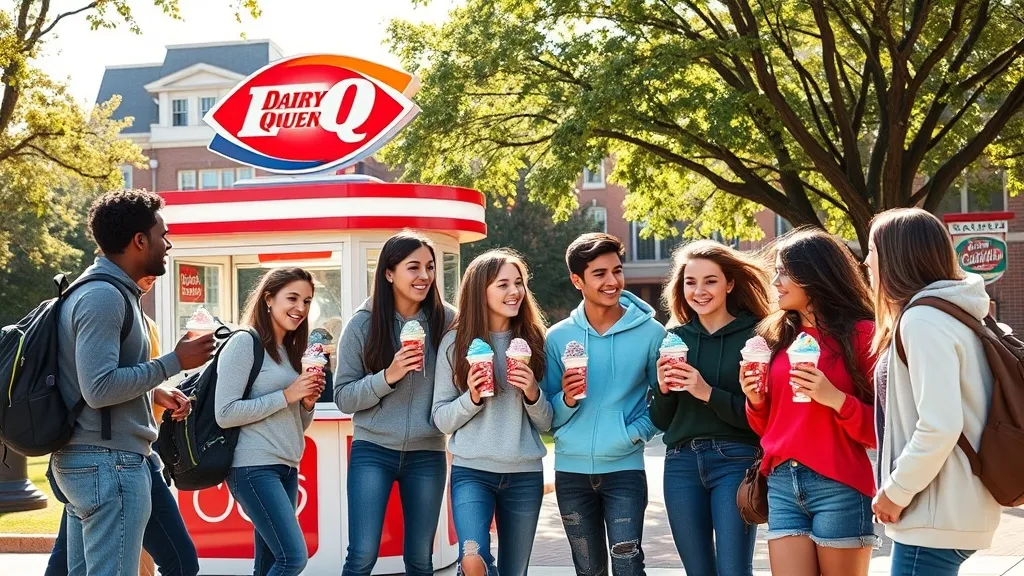 Dream symbol: dairy queen: demographics: College Students with Dairy Queen Dreams