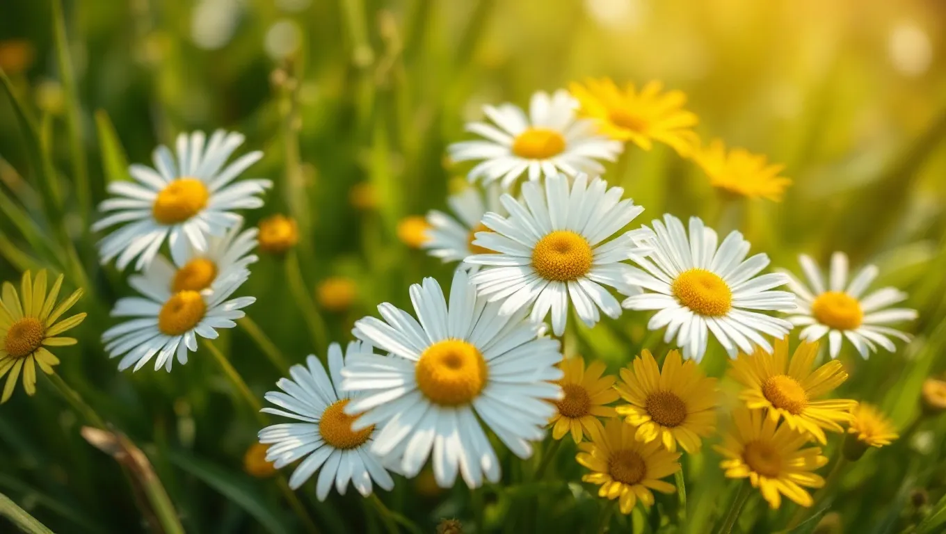 Dream symbol: daisy: scenarios: Dream about White and Yellow Daisies Dream symbol: daisy: scenarios: Dream about White and Yellow Daisies