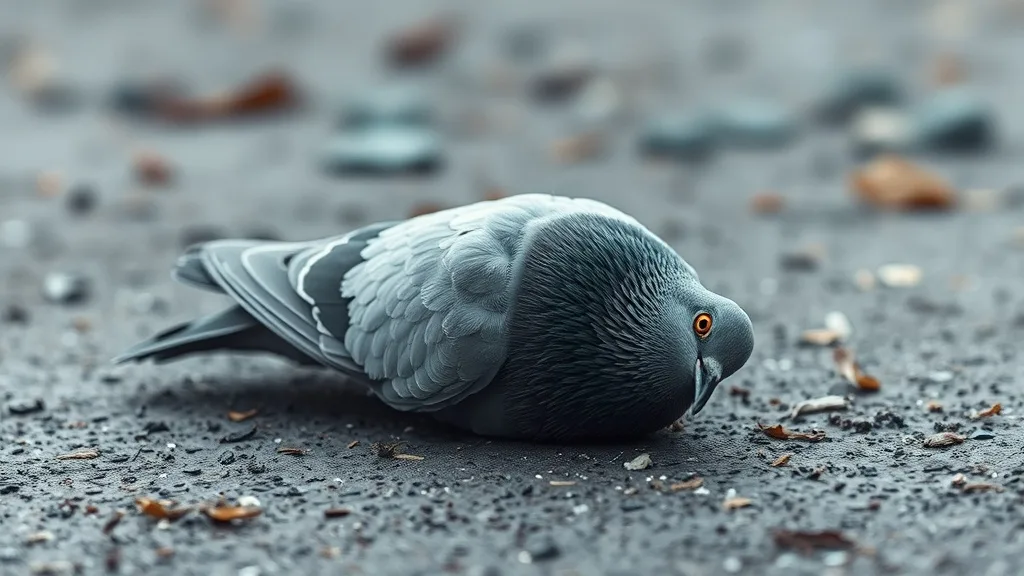 Dream symbol: dead pigeons: scenarios: Dream Of Seeing Dead Pigeons