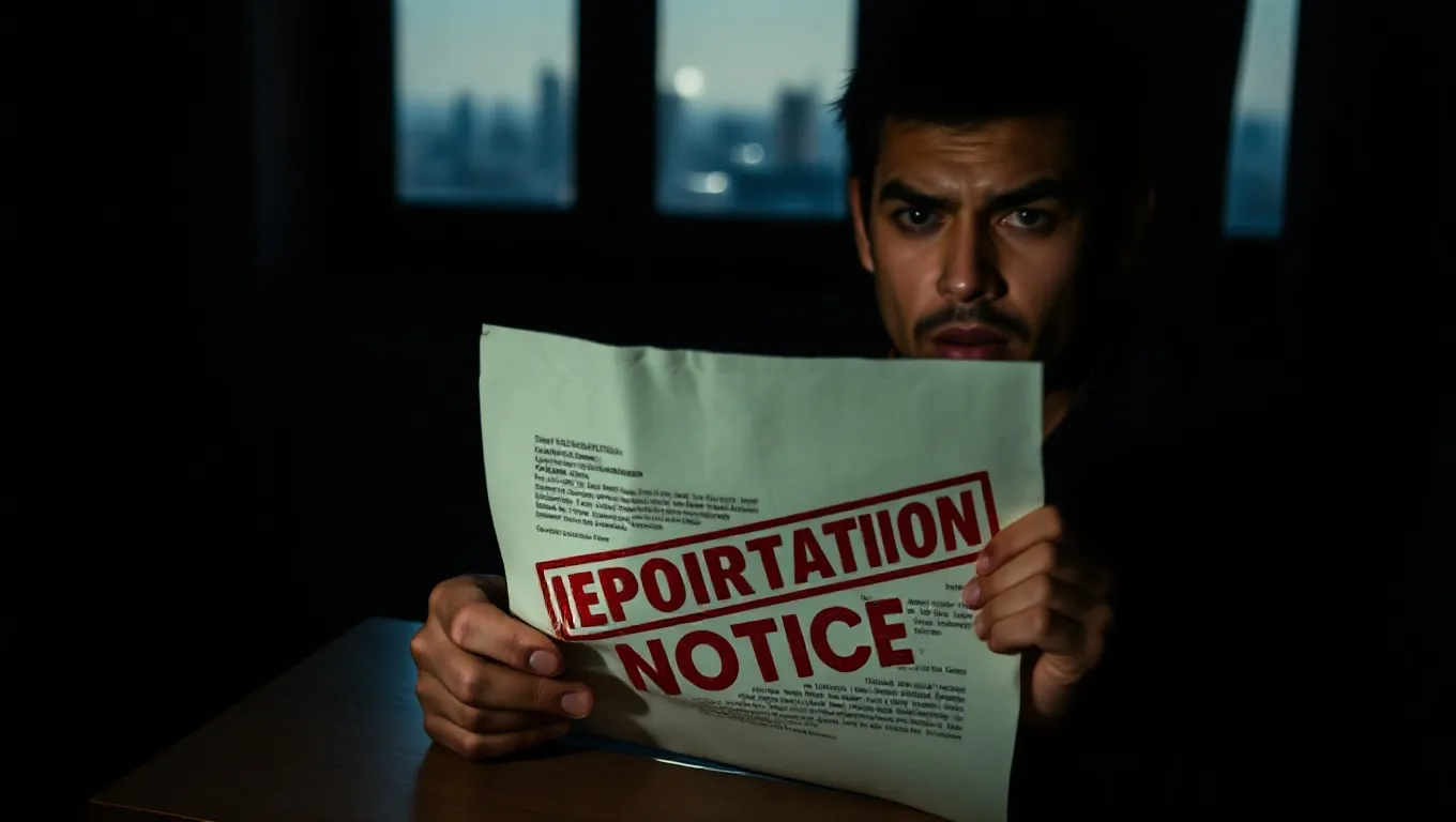 Dream symbol: deportation notice: intro Dream symbol: deportation notice: intro