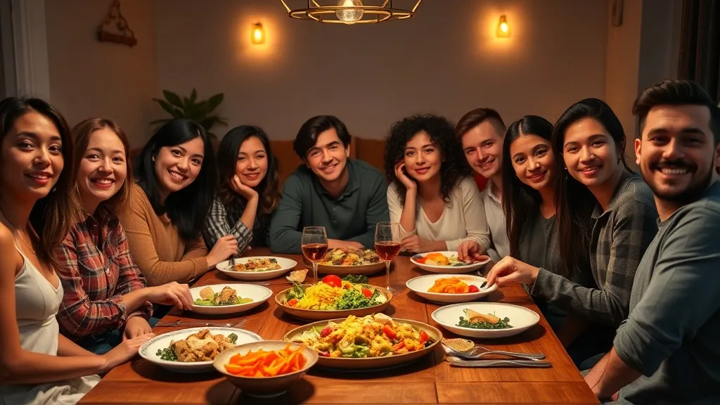 Dream symbol: dinner occasion: demographics: Young Adults Experiencing Dinner Occasion Dreams