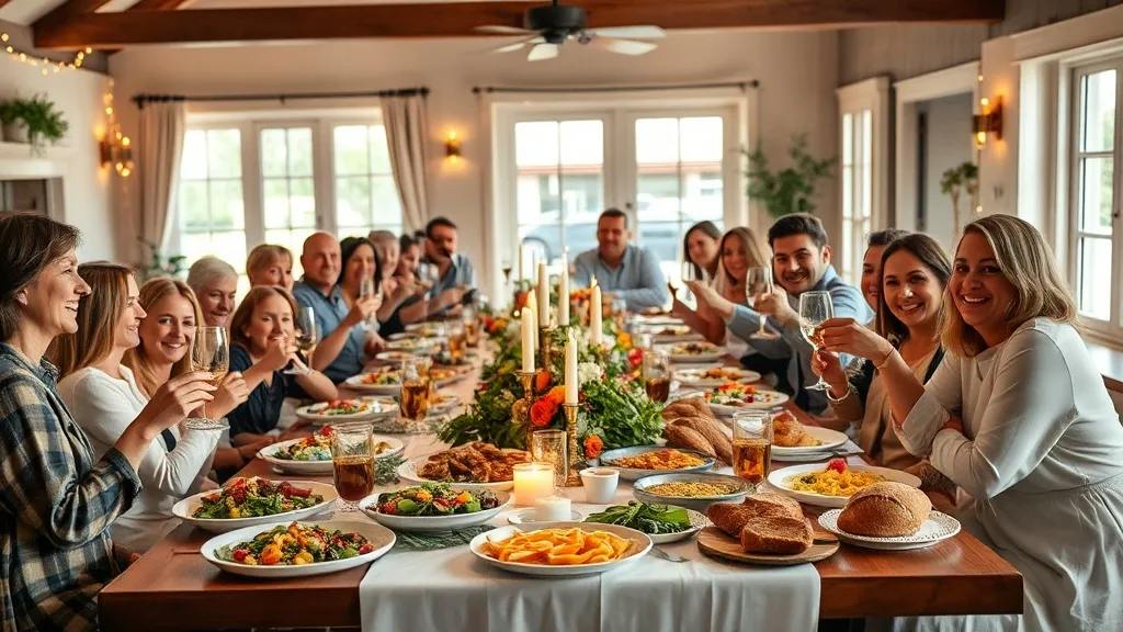 Dream symbol: dinner occasion: scenarios: Dream of a Dinner Occasion during a Celebration