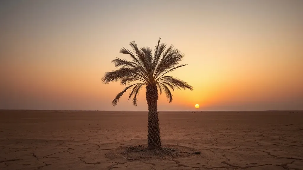 Dream symbol: dry palm tree: symbolism: Symbol of Endurance Amid Adversity