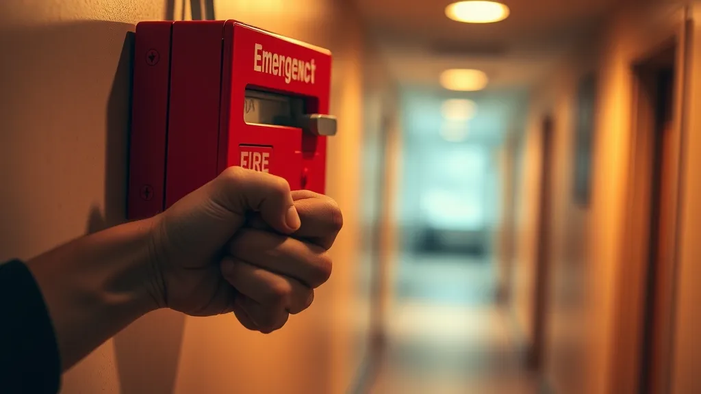 Dream symbol: emergency pull: scenarios: Dream about Emergency Pull in Fire Safety Scenario