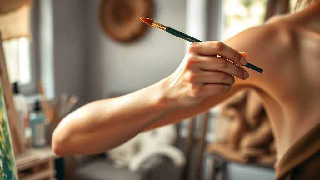 Dream symbol: female arm: scenarios: Dream of Female Arm in a Creative Act