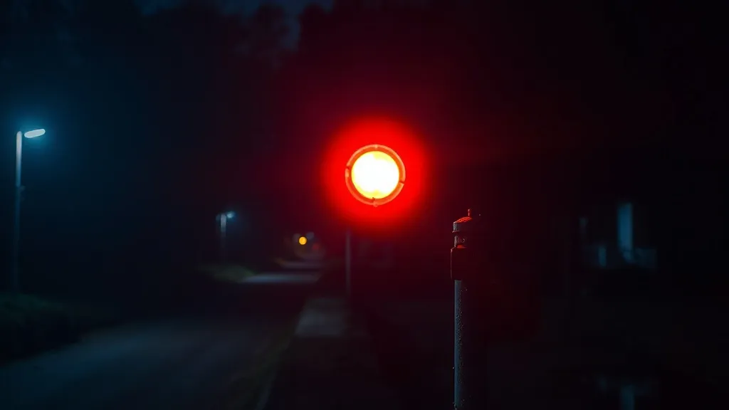 Dream symbol: flashing red light: symbolism: Marker of Boundaries or Limits Being Tested