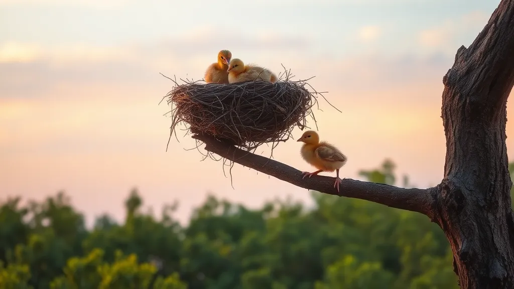 Dream symbol: fowl leaving mother: symbolism: Exploration of New Opportunities
