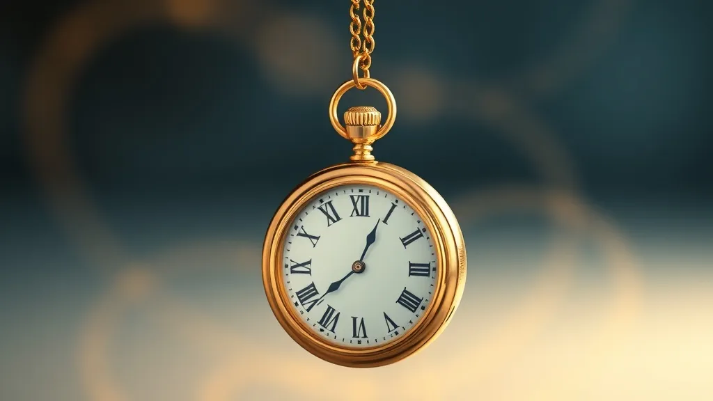 Dream symbol: gold pendant watch: symbolism: Symbol of Precision and Control Over Time