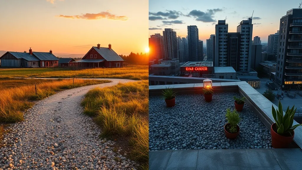 Dream symbol: gravel: demographics: Rural Versus Urban: Gravel Symbolism in Dreams