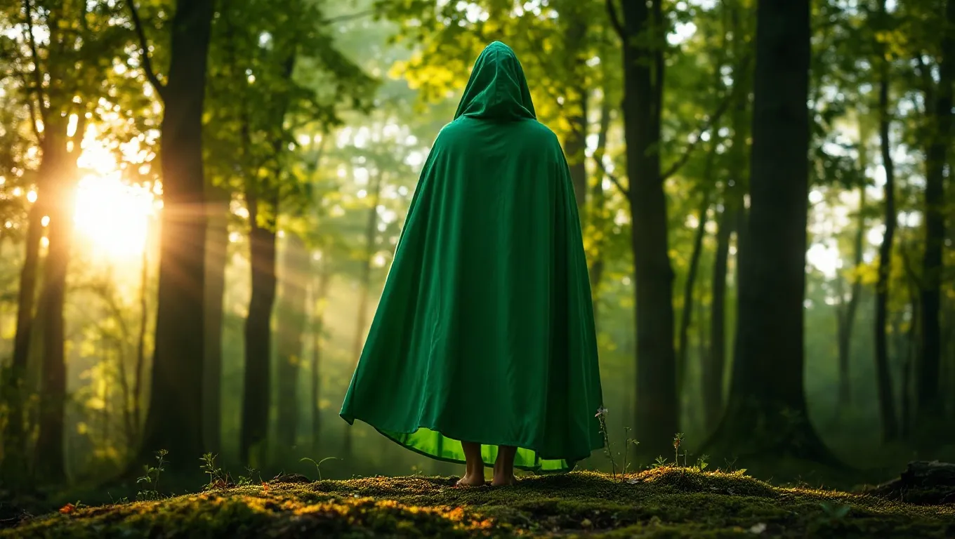 Dream symbol: green cloak: symbolism: Representation of Balance and Harmony Dream symbol: green cloak: symbolism: Representation of Balance and Harmony