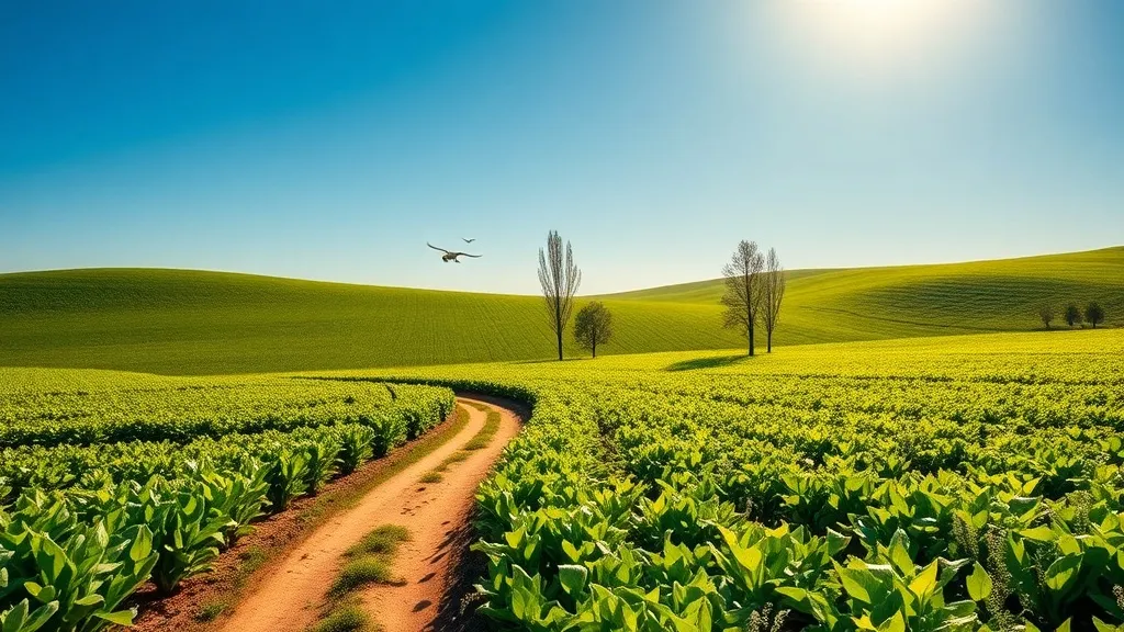 Dream symbol: green farm: symbolism: Manifestation of Peace and Tranquility
