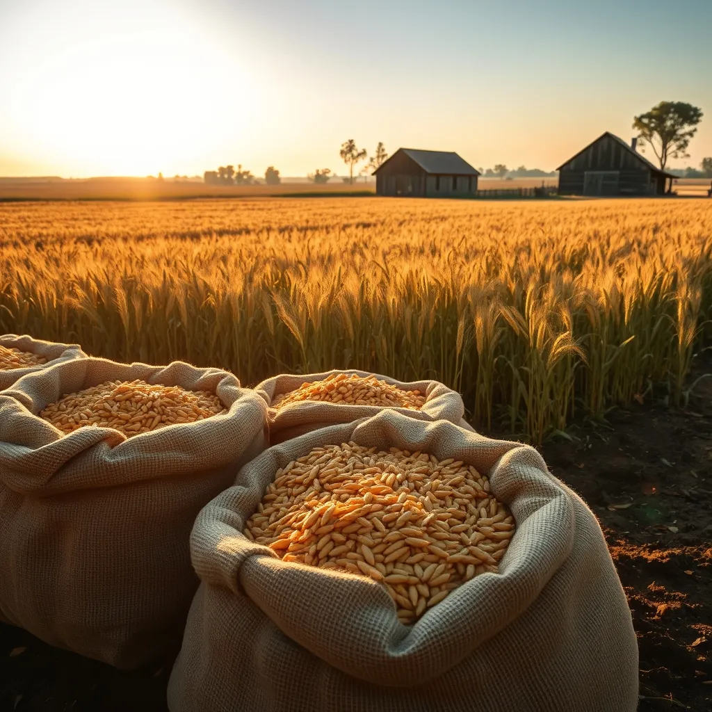 Dream symbol: heavy sacks of grain: symbolism: Emblem of Fertility and Growth Dream symbol: heavy sacks of grain: symbolism: Emblem of Fertility and Growth