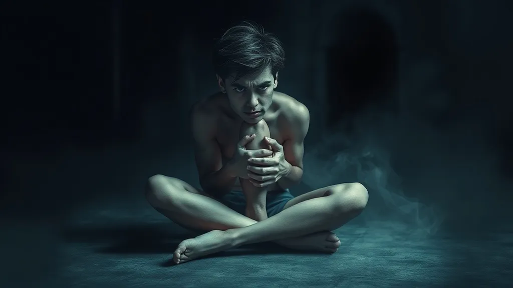 Dream symbol: holding my leg: scenarios: Dream about Holding My Leg and Experiencing Fear