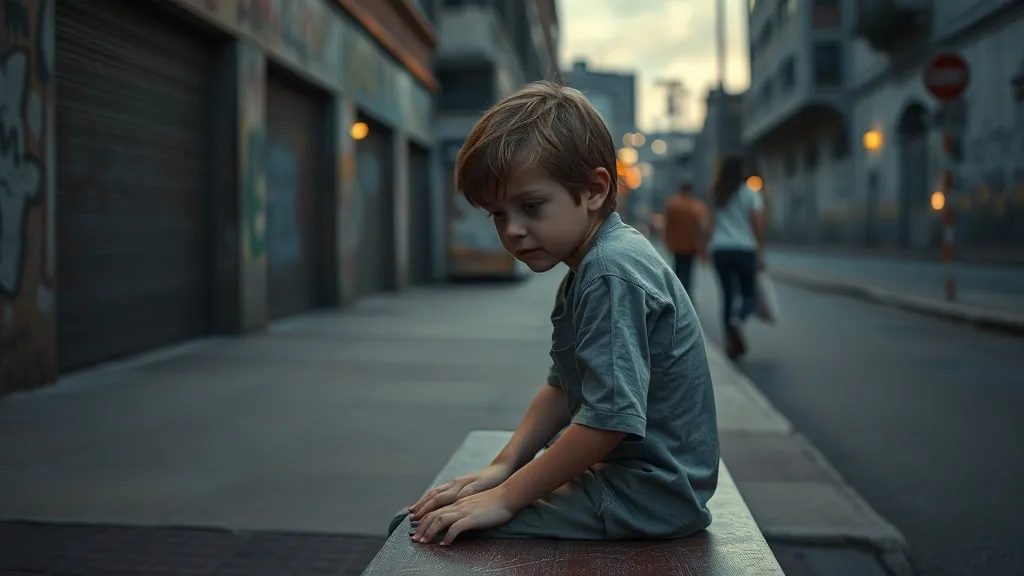 Dream symbol: homeless boy: symbolism: Emblem of Social Isolation and Loneliness