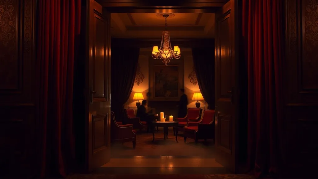Dream symbol: hotel lounge entrance: scenarios: Dream of a Mysterious Hotel Lounge Entrance