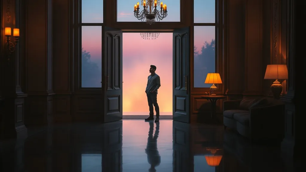 Dream symbol: hotel lounge entrance: symbolism: Indicator of Emotional Preparation for Change