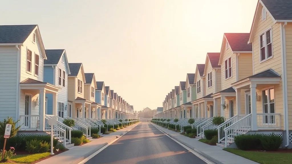 Dream symbol: houses in a row: symbolism: Significance of Order and Organization in Mindset