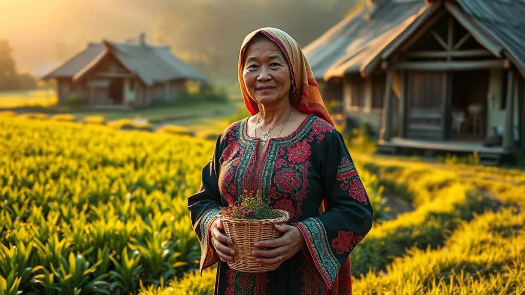 Dream symbol: lady from village: scenarios: Dream of a Lady from Village Wearing Traditional Clothes